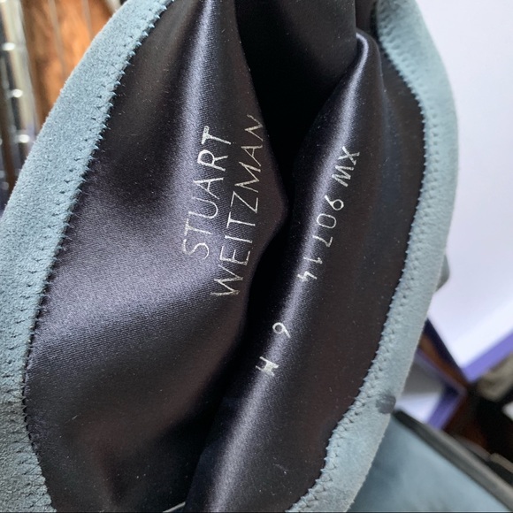 Stuart Weitzman Hiline blue over-the-knee boots - Picture 6 of 6